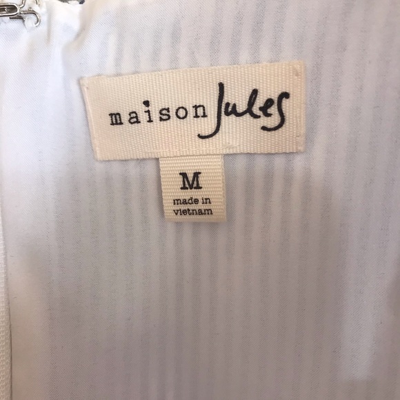 LAST CHANCE Maison Jules Seersucker Fit & Flare Dress - Picture 5 of 6